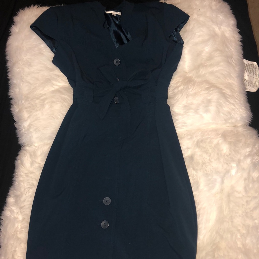 Turquoise dress